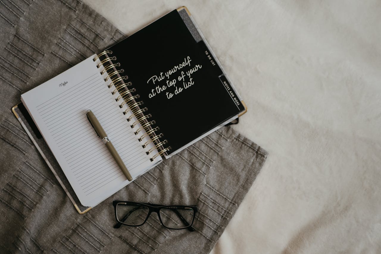 Notebook and Good Pen