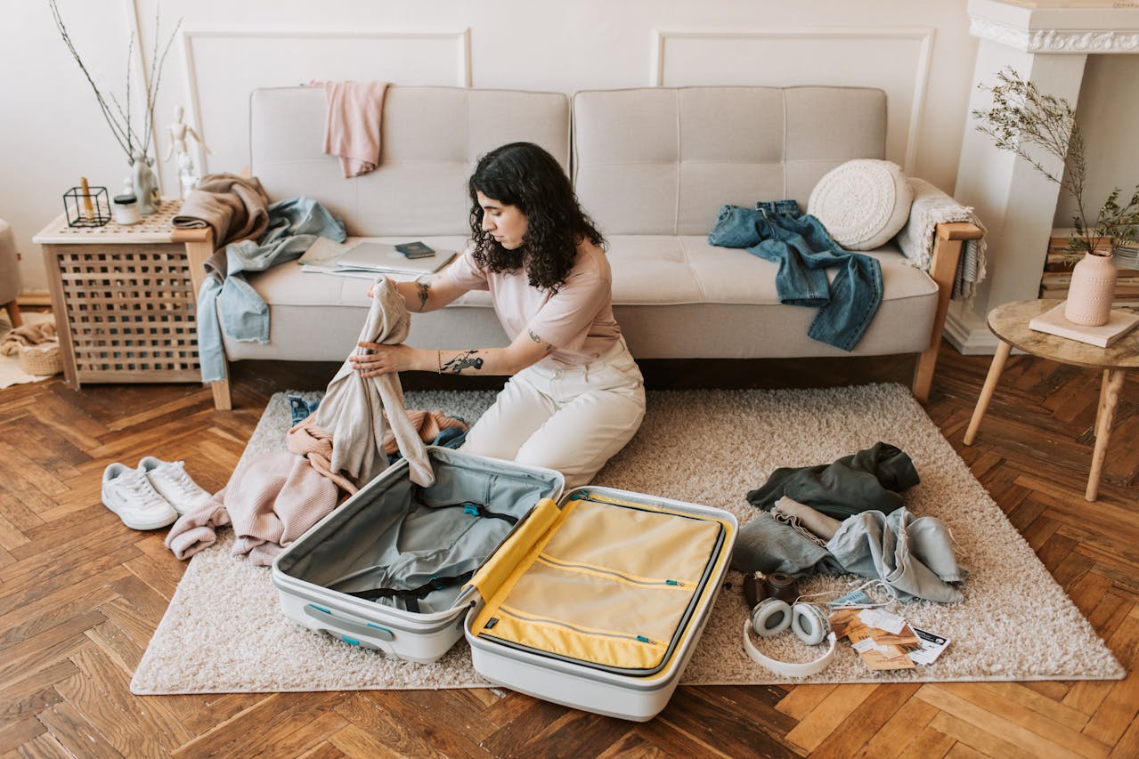 A simple packing and day-of plan