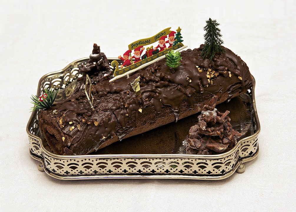 Lighting Yule Logs