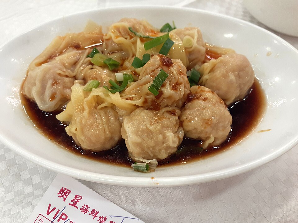 Chinese Dumplings and Whole Fish