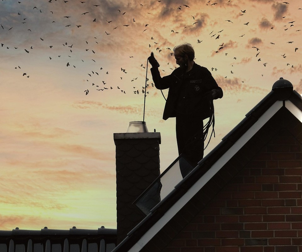 Rusted Chimney Flashing