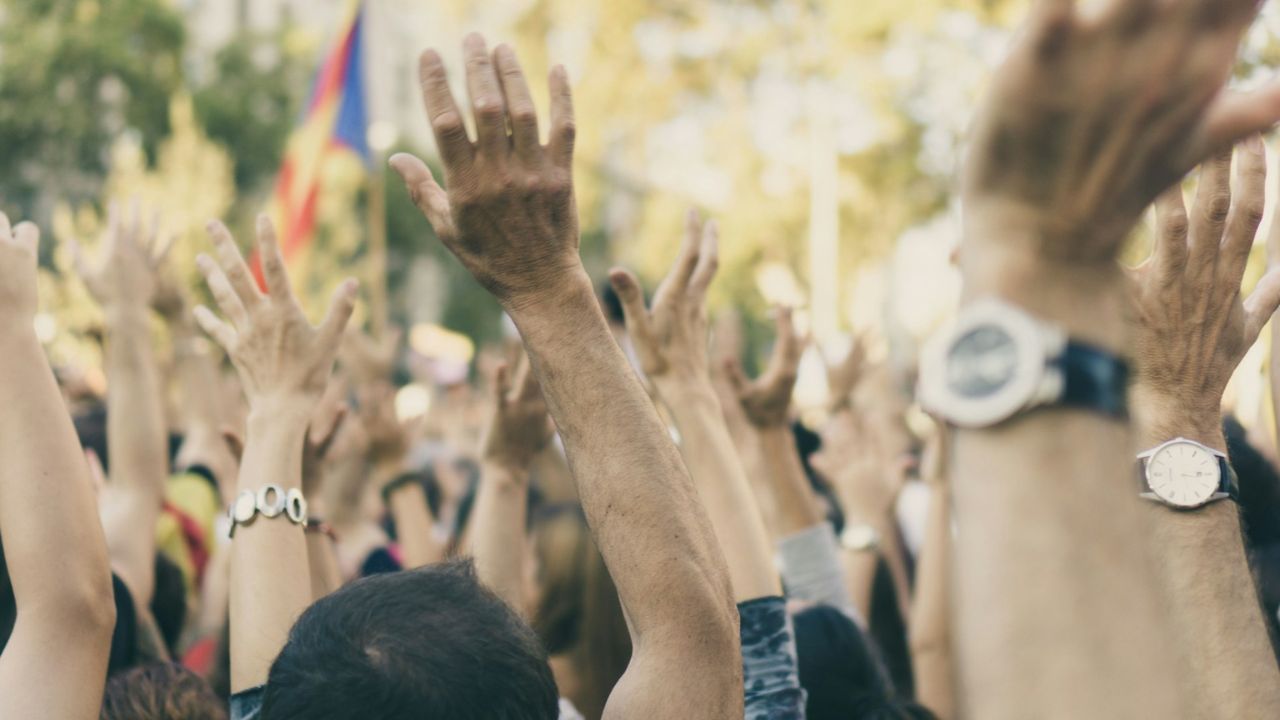 Avoid Large Protests and Follow Local Orders