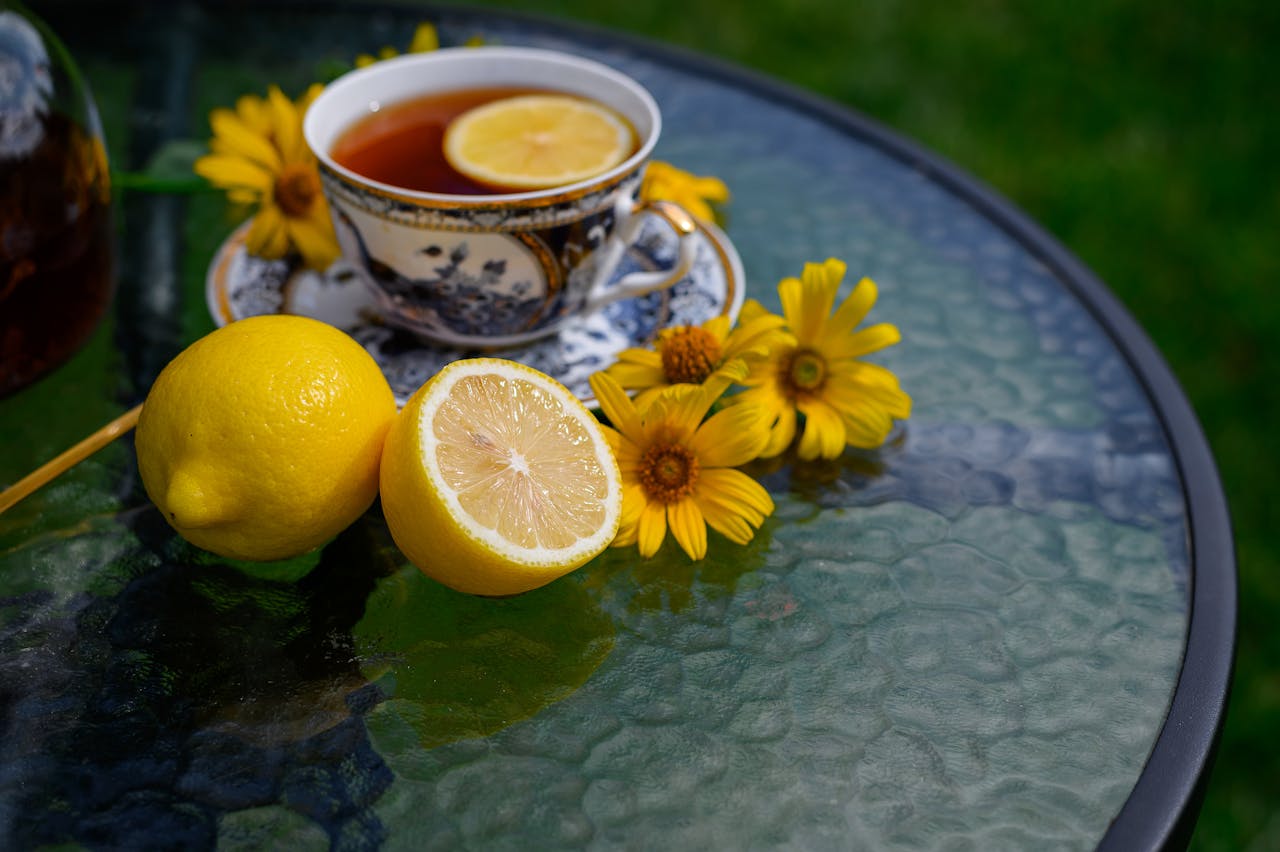 Sun Tea With Citrus