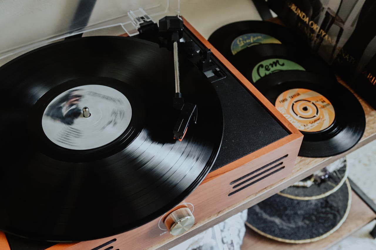 Vinyl Records And Turntables