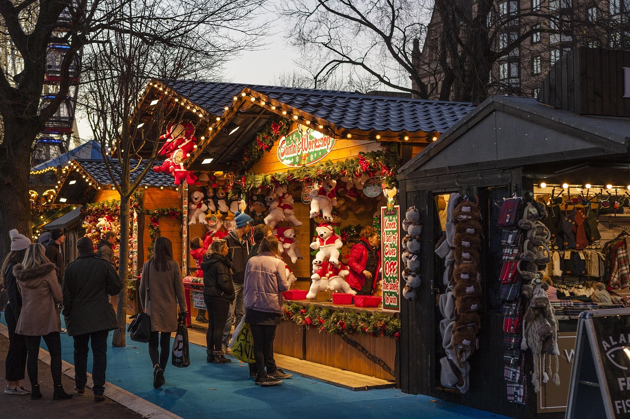 Natchitoches Christmas Festival Markets, Louisiana