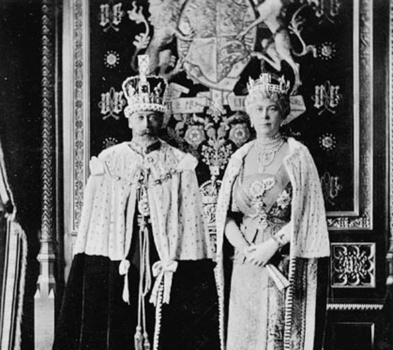 King George V and Queen Mary