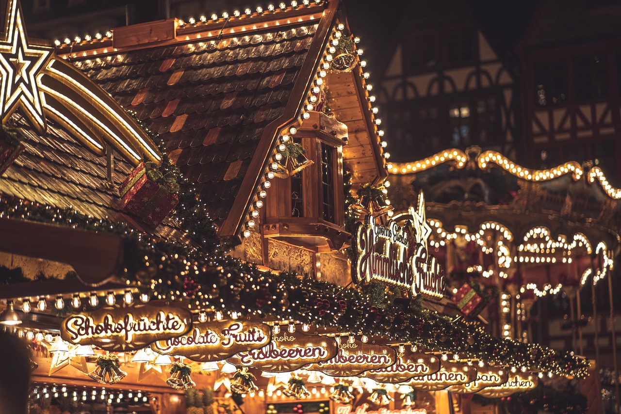 Weihnachtsmarkt, New Braunfels, Texas