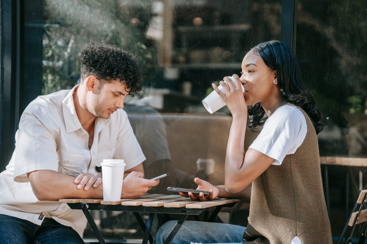 Avoid Texting Mid-Conversation