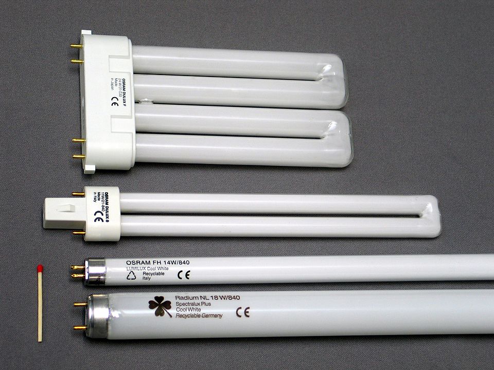 Fluorescent Bulbs And Mercury Lamps