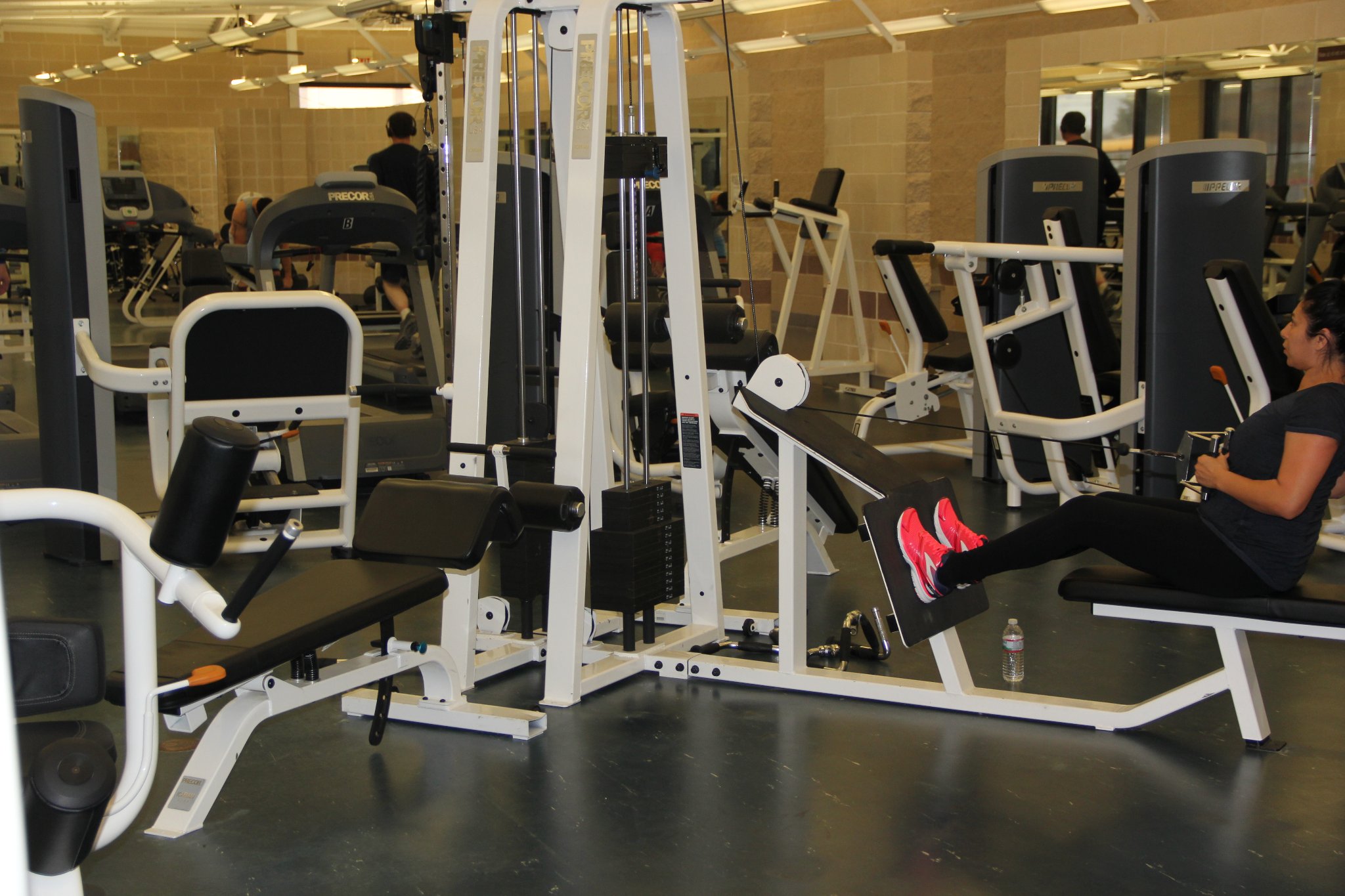 Families In A Texas Shelter Gym