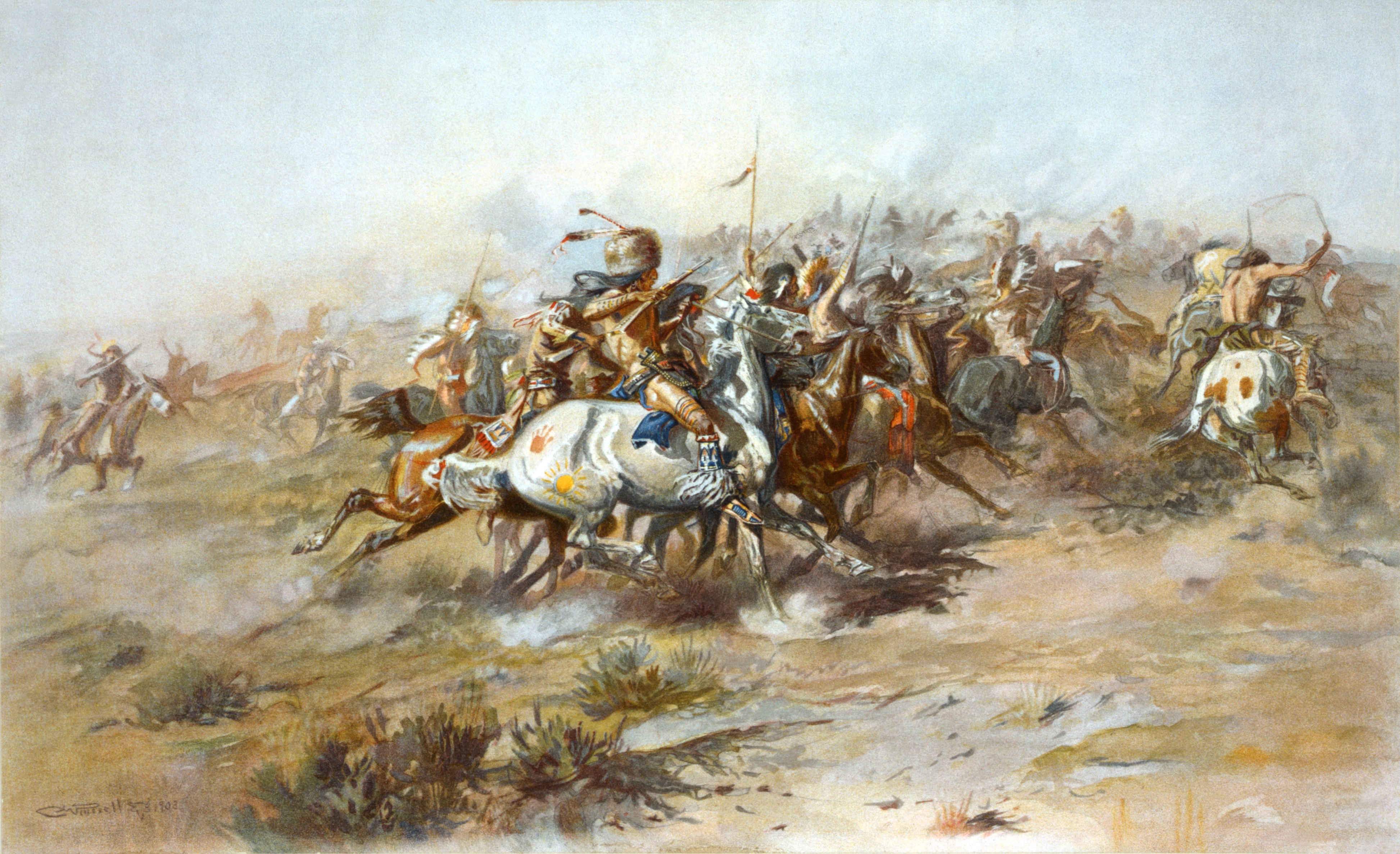 Battle of the Little Bighorn, Plains, 1876