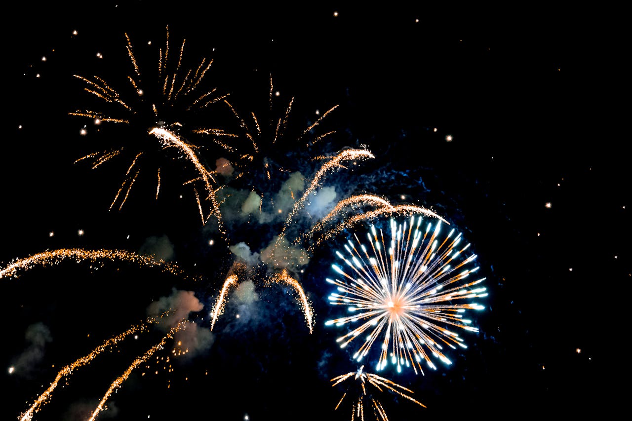 Fireworks Displays On National Holidays