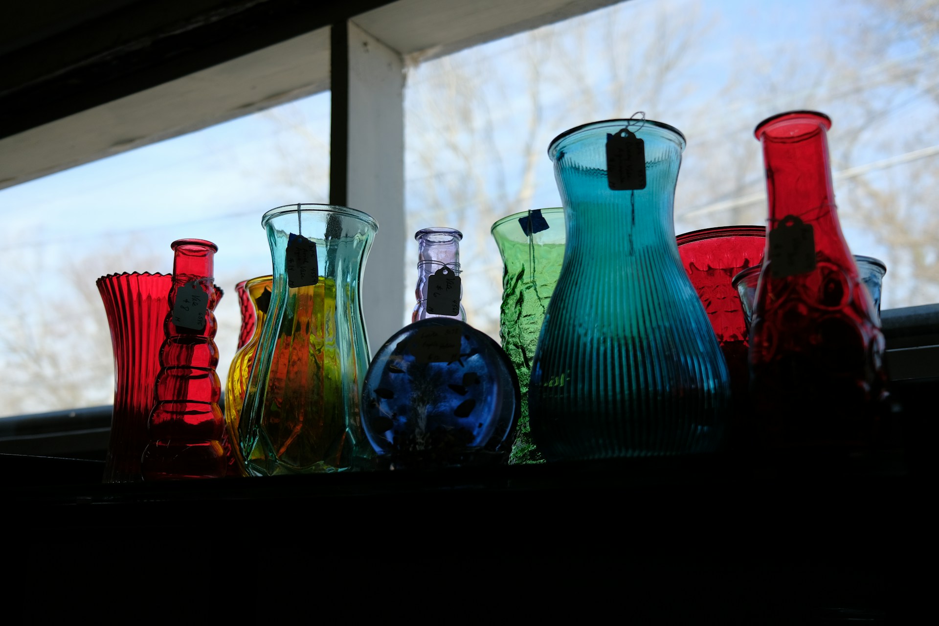 Colored Glass, Barware, And Ceramics